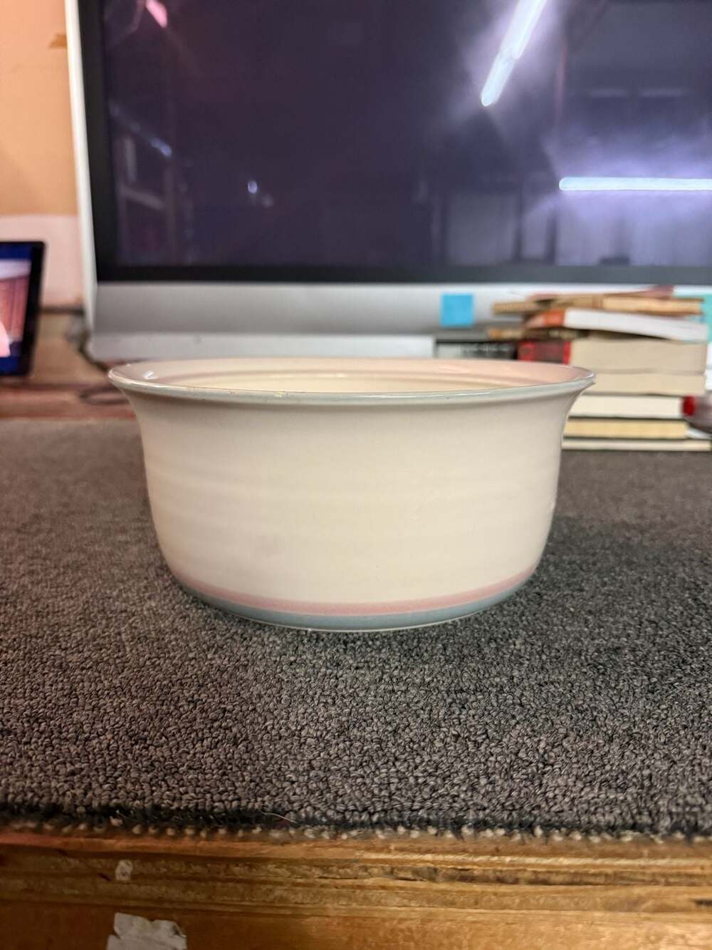 Pfaltzgraff Aura Pink Casserole Dish Base
